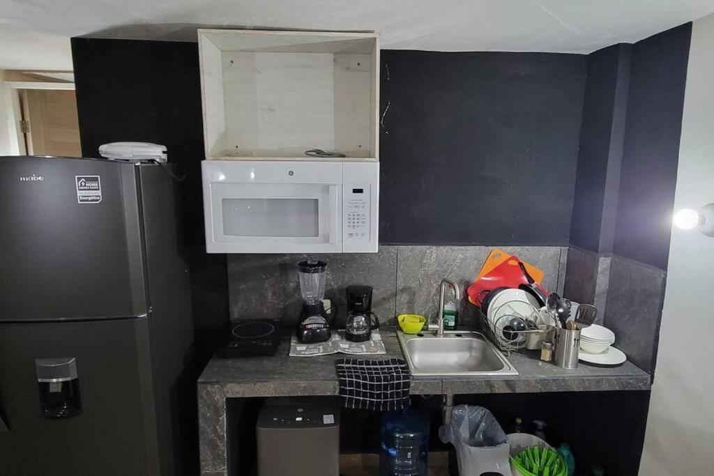 Departamento Privado7, 2 Camas Matri, Parking, Cocina Equipada, Wifi 65 Mb, 2 Climas,Centrico,Tv Smart Apartment Ciudad Valles Luaran gambar