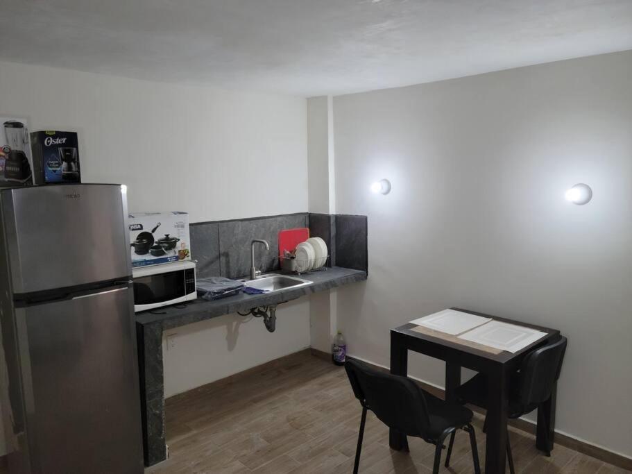 Departamento Privado7, 2 Camas Matri, Parking, Cocina Equipada, Wifi 65 Mb, 2 Climas,Centrico,Tv Smart Apartment Ciudad Valles Luaran gambar