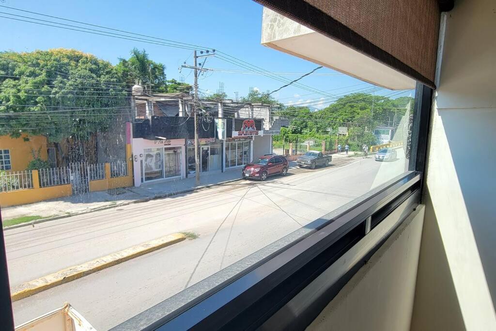 Departamento Privado7, 2 Camas Matri, Parking, Cocina Equipada, Wifi 65 Mb, 2 Climas,Centrico,Tv Smart Apartment Ciudad Valles Luaran gambar